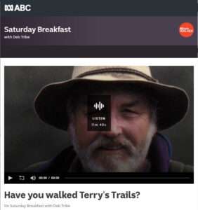 ABC Breakfast Radio with Deb Tribe - Have you walked Terrys Trails? - 5th May 2018